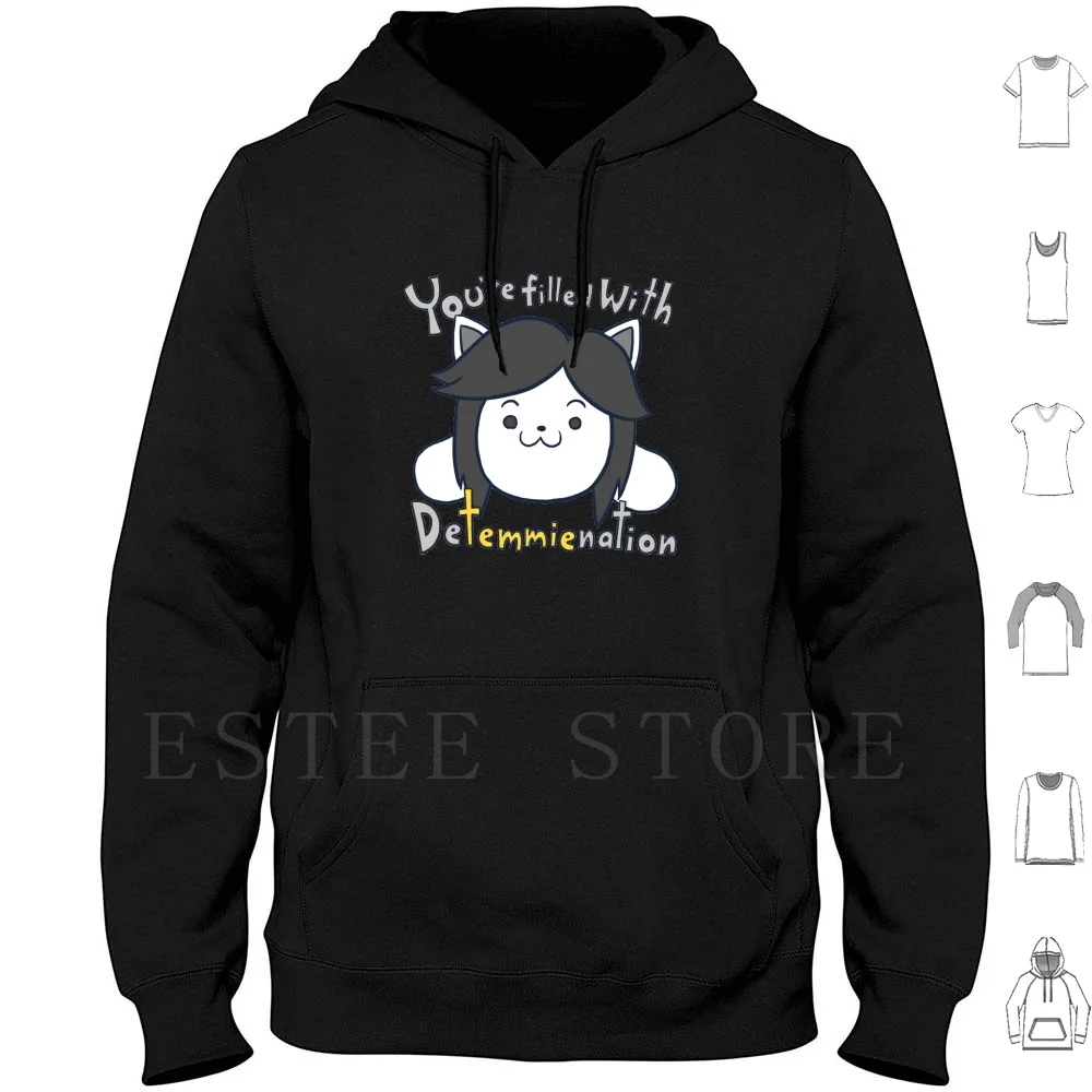 Вы наполнены толстовками Temmie Undertale determment Sans Papyrus Undyne Frisk Toriel asгор