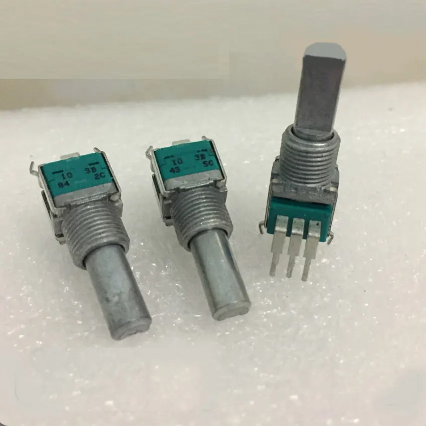 

ChengHaoRan 1pcs A-L-P-S RK09 precision potentiometer B10K dual RK09L1240A12 mixer sound volume