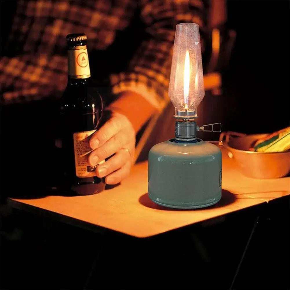 

Газовый фонарь для кемпинга, оборудование для кемпинга, газовая свеча, лампа для наружного освещения, палатка для походов, чрезвычайных сит...