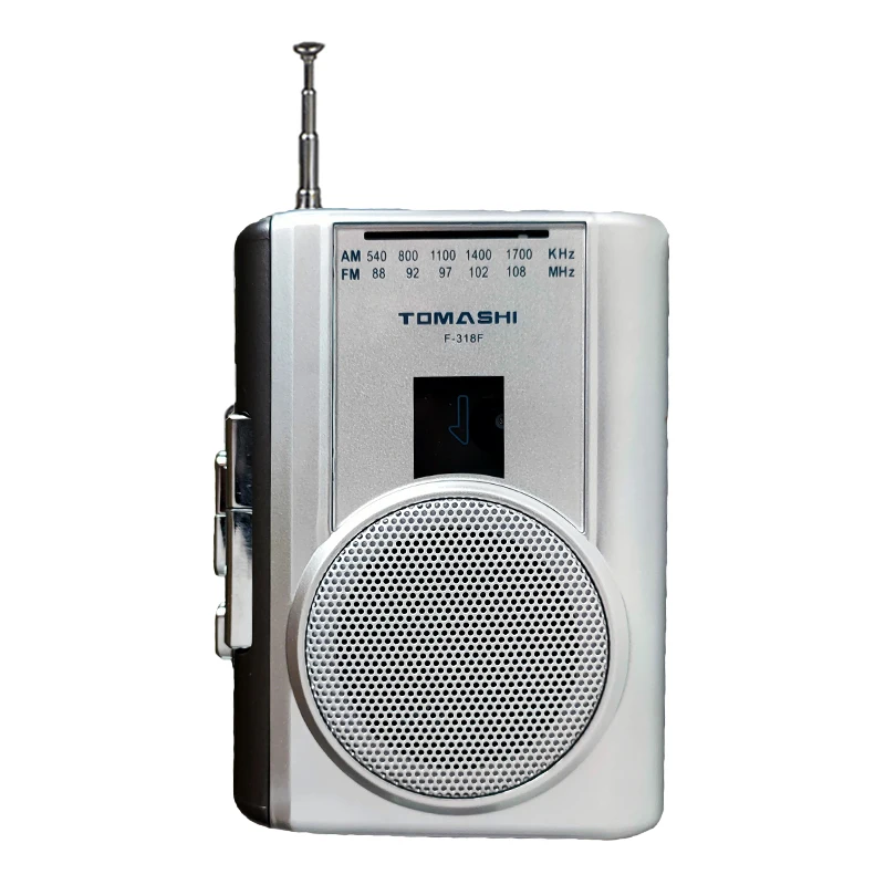 Кассетный плеер Walkman магнитофон радио FM AM колонка микрофон для изучения языка