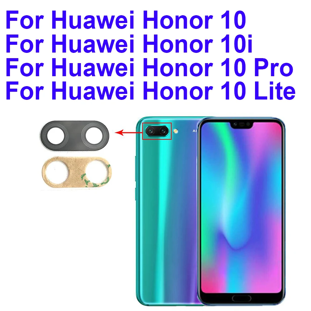 Оригинал для Huawei Honor 9X V20 V30 10 10i 20i 10X 20S 30S 30 Pro 50 зеркальная задняя камера стеклянный