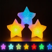 christmas star led heart lights battery power xmas room lights dector home wedding stage holiday birthday party decoration