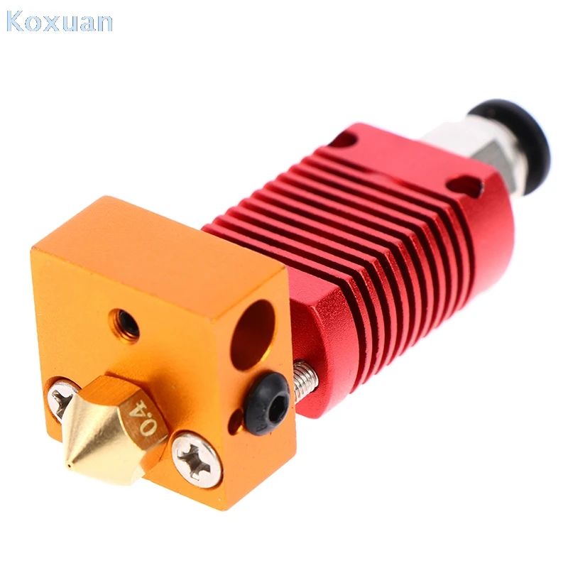

3D Printer Parts Extruder Hotend Kit Aluminum Heat Block Nozzle