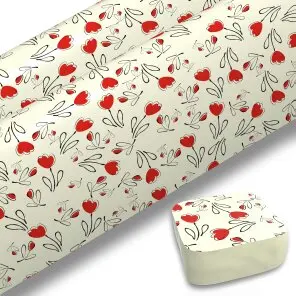 Переводной лист для шоколада 10 печатных разных дизайнов съедобная пластиковая