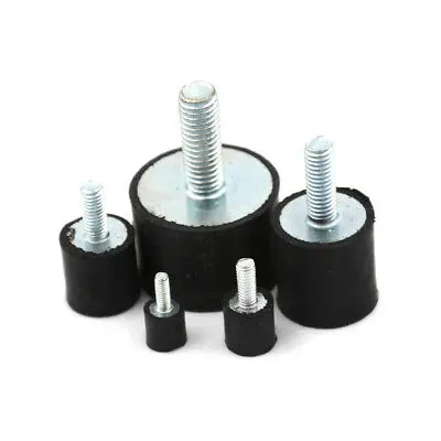 

New Rubber Shock Absorber Anti Vibration Isolator Mounts Bobbins Tool Parts M3 M4 M5 M6 M8