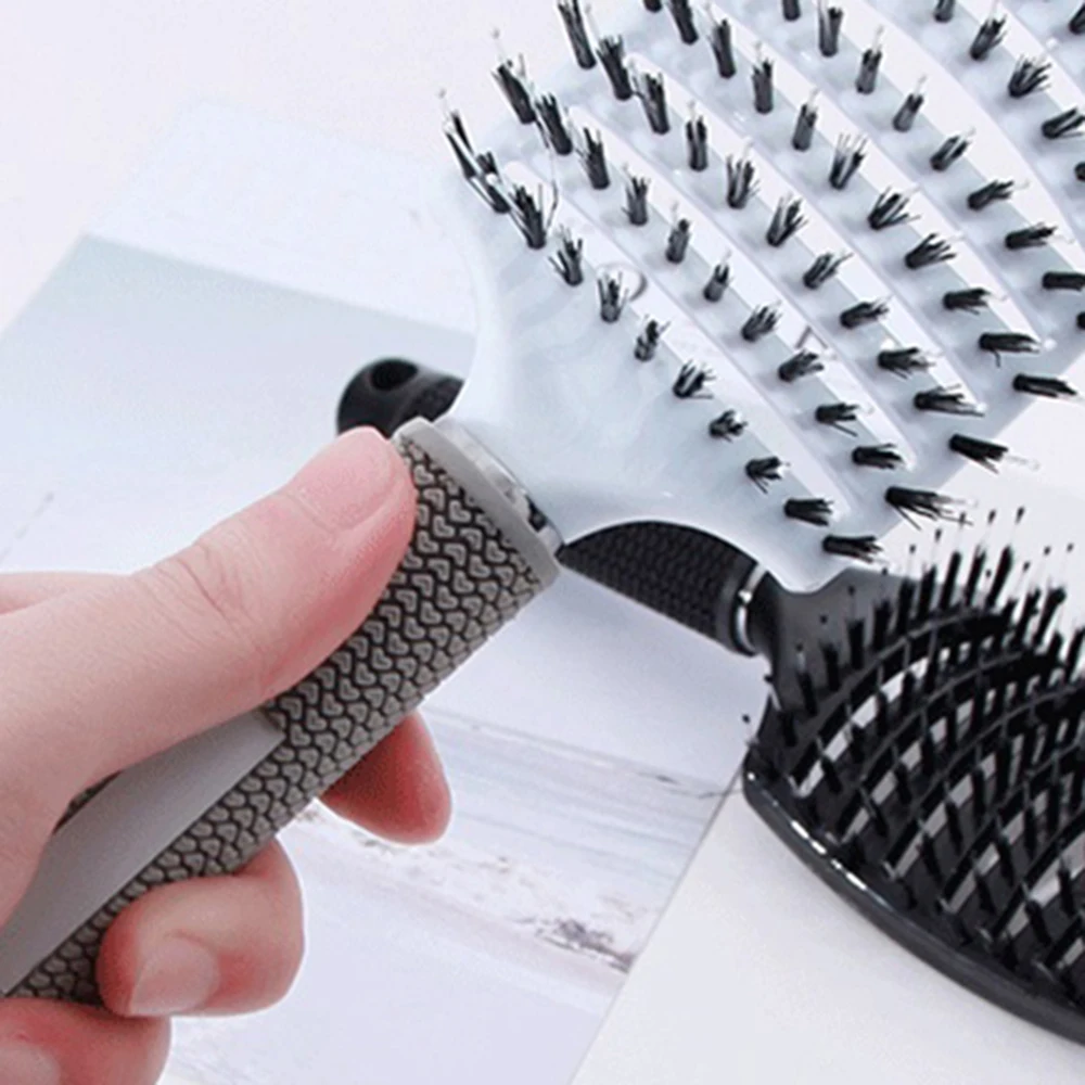 Щетка для очистки щетины свиньи волшебная расческа волос распутывания массажа