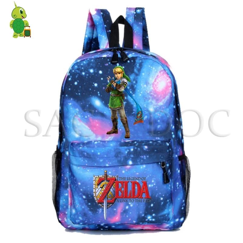 21 Легенда о Зельде игровой рюкзак для Galaxy Link Majora's Mask школьные сумки для подростков девочек мальчиков путешествия рюкзак Детский рюкзак для книг - Цвет: 21
