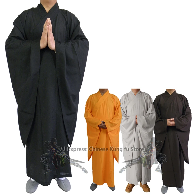 Буддийское платье-монах Shaolin женский и мужской костюм для медитации - купить по