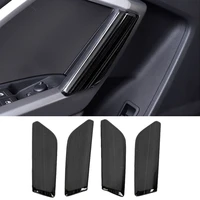 auto accessory inner door armrest pull doorknob cover trim matte stainless steel fit for audi q3 2019 2020