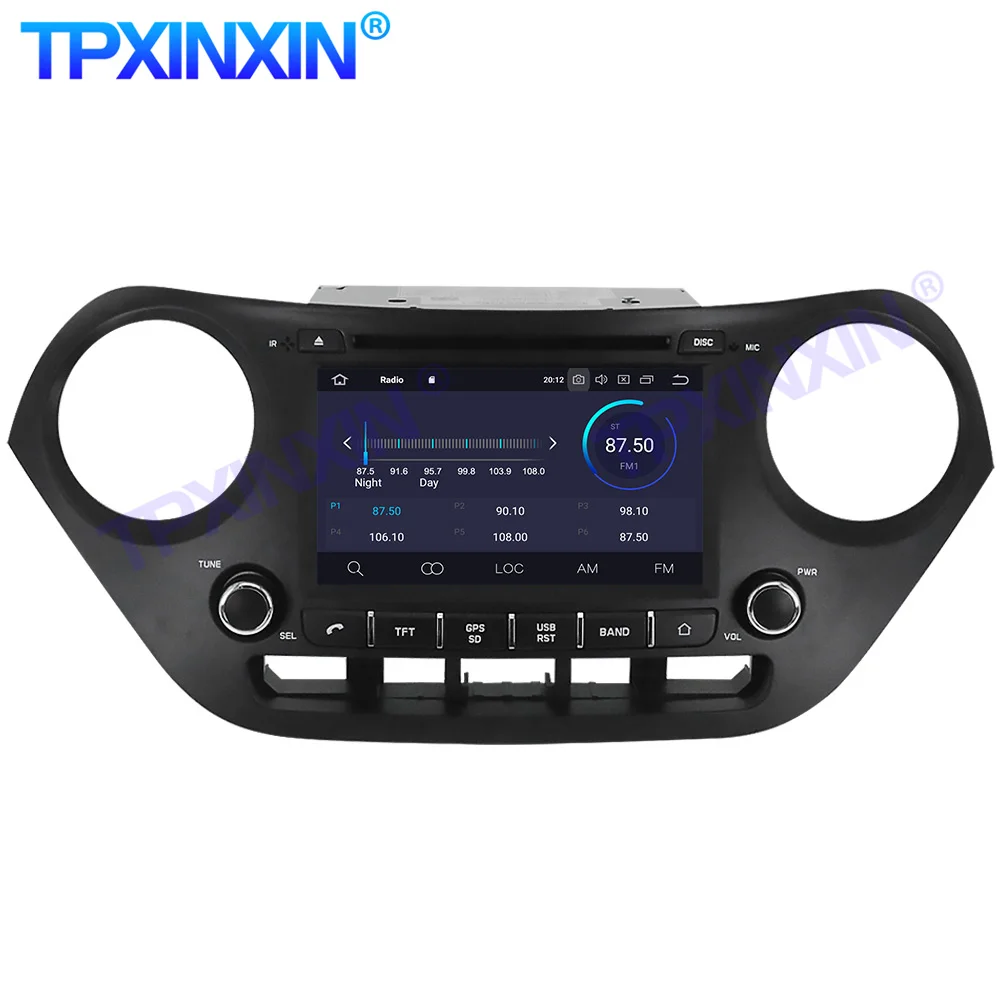 Android 10.0 Car Radio For Hyundai I10 2013 + Multimedia Video Player Navigation Stereo HeadUnit GPS Accessories Auto 2din dvd