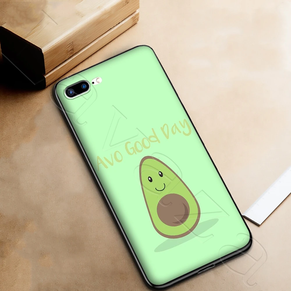 Силиконовый мягкий чехол Lavaza с изображением авокадо для iPhone 12 Mini 11 Pro XS Max XR X 8 7 6 6S