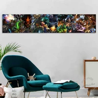 blizzard entertainment video game poster large wall picture for living room playroom wall decor wow starcraft diablo painting
