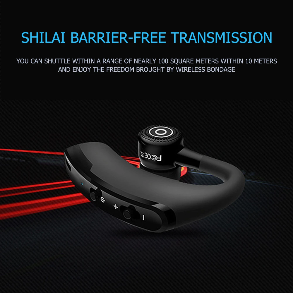 V9 мини-наушники Спортивная гарнитура Bluetooth-совместимые наушники Hands Free-гарнитура
