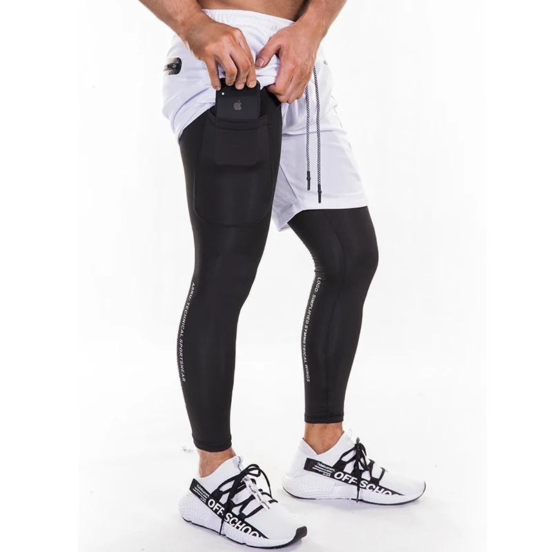 TWTOPSE 2 IN 1 Cycling Pants Quick Dry Men MTB Mountain Road Bike Bicycle Anti-sweat Outdoor Sports trousers | Спорт и развлечения