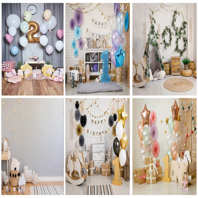 

Children Birthday Photography Backdrops 1st Baby Shower Newborn Portrait Photo Background Party Studio Photocalls 2021318ET-02