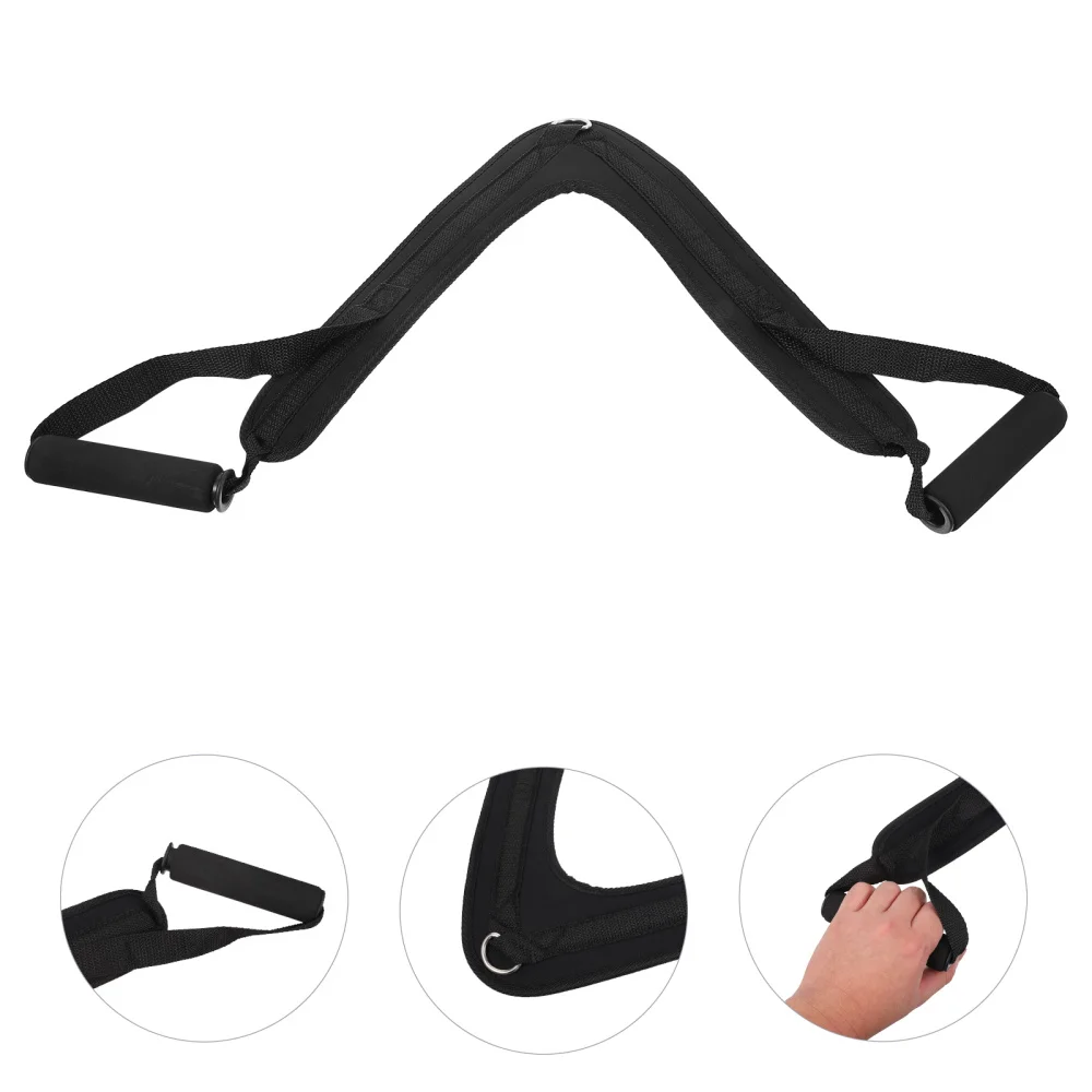 

1pc Triceps Down Cord Heavy Duty Strap Gym Bodybuilding Exercise Supplies