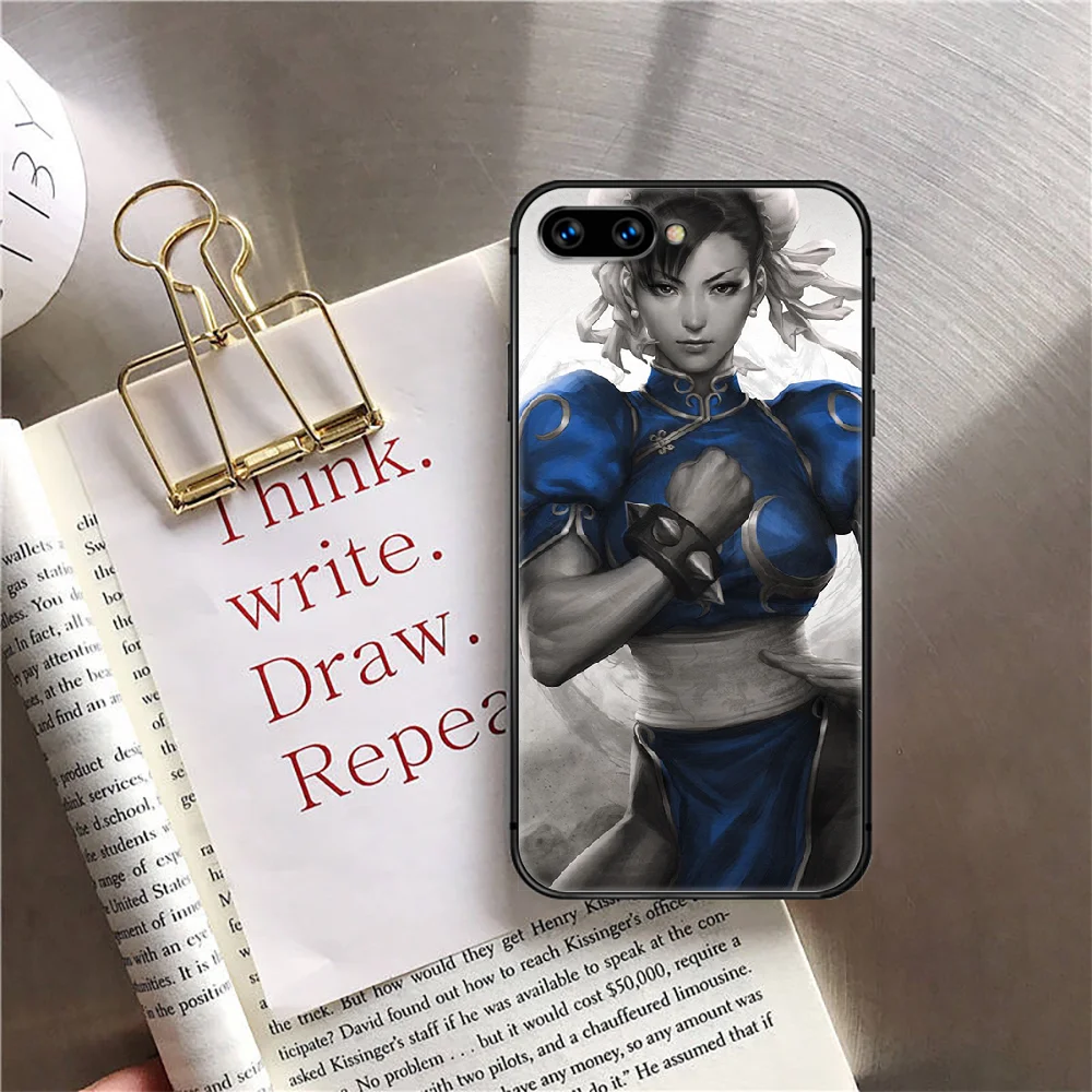 

Chun Fighting Game Phone Case Cover For Huawei Honor Nova 5T 7I 8A 8X 8 9X 9 10 10I 20 30 Pro Lite Black Phone case Cell