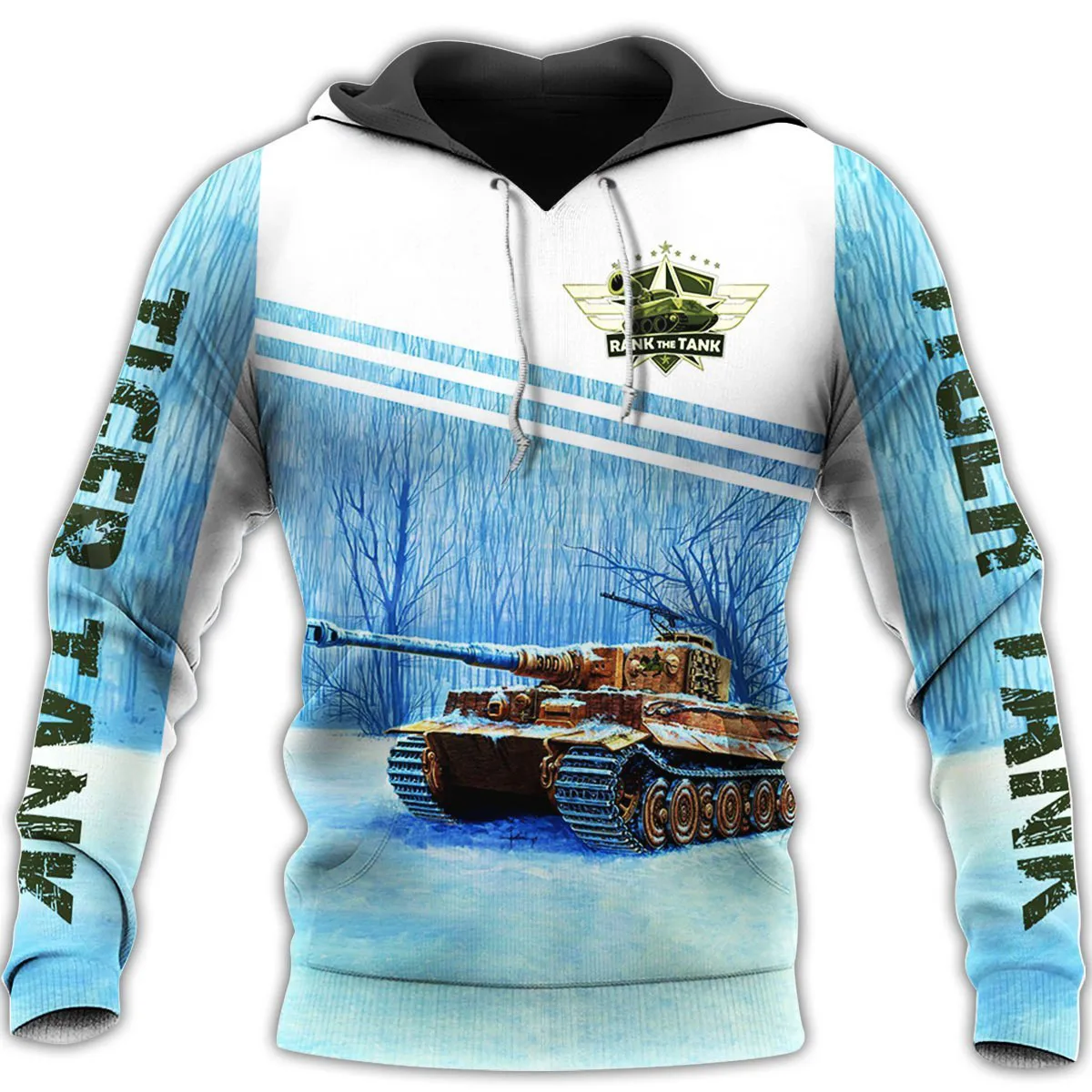 Tessffel из популярной игры World of Tanks с тигром майки Забавный бегом для зала