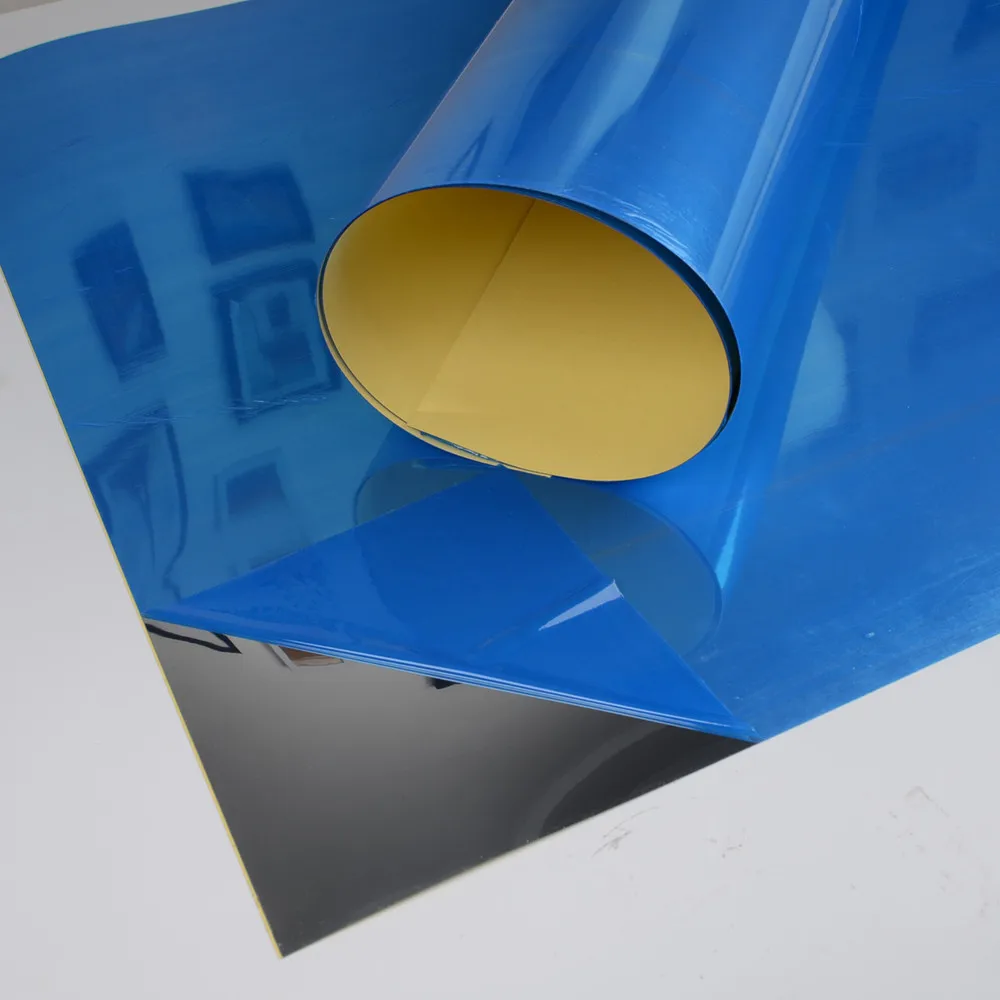 Зеркальная Настенная Наклейка 50*100 прямоугольная самоклеящаяся наклейка для