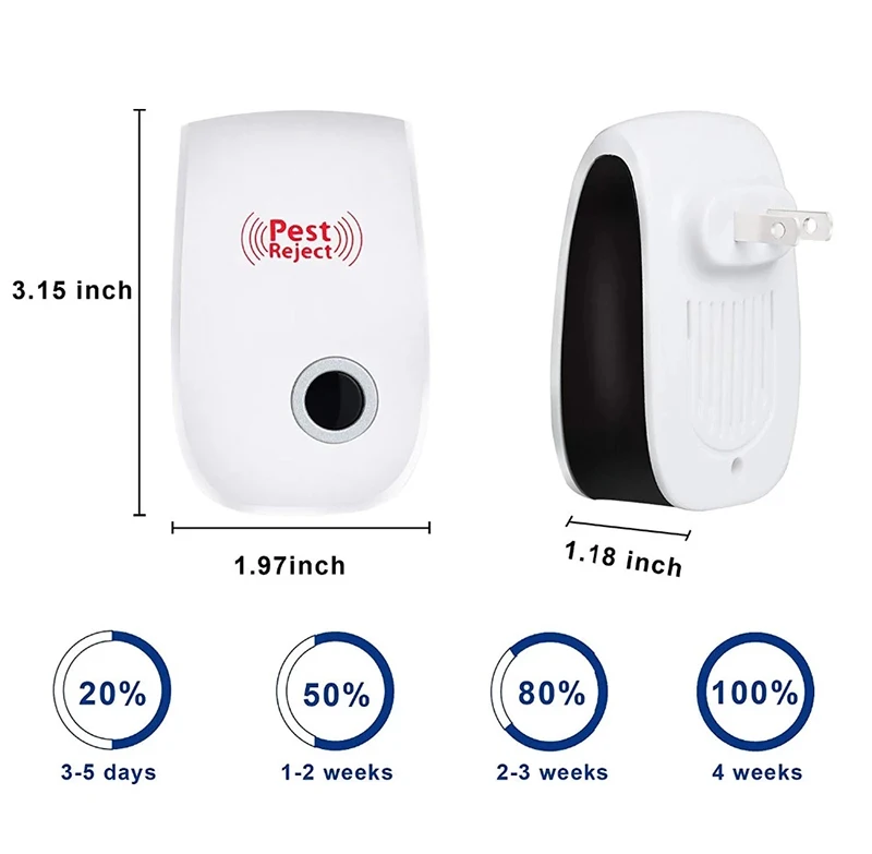 Ультразвуковой Отпугиватель вредителей электронное средство для уничтожения