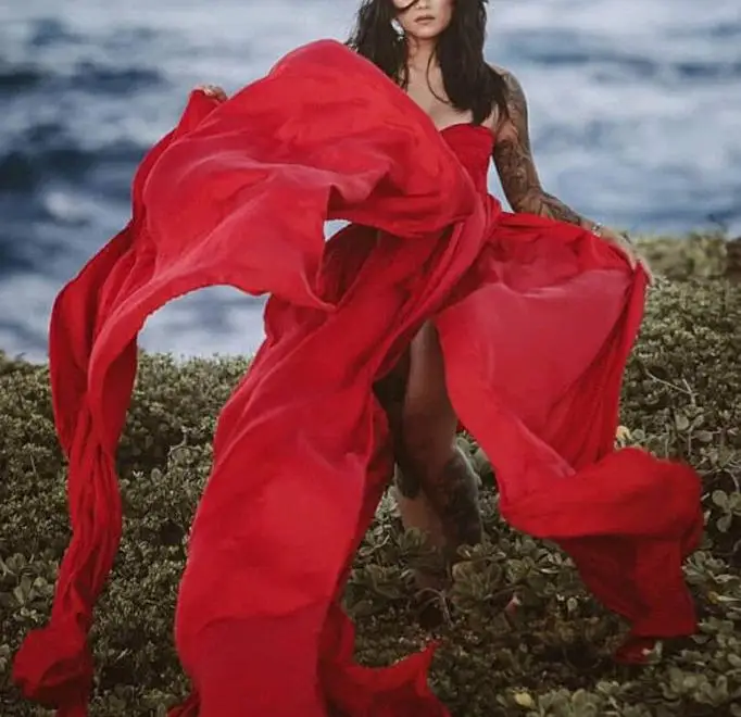 Новинка Платье для беременных кружевное платье фотосъемки длинное с плавающим