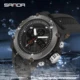 SANDA Luxury Top Brand Watches for Men Big Dial Chronograph Quartz Watch Male Clock Men Watch Sport Watches Relogio Masculino Other Image