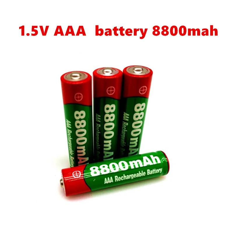 24 120PCS1.5V AAA перезаряжаемый аккумулятор 8800 мАч 1 5 V Новый Щелочная аккумуляторная