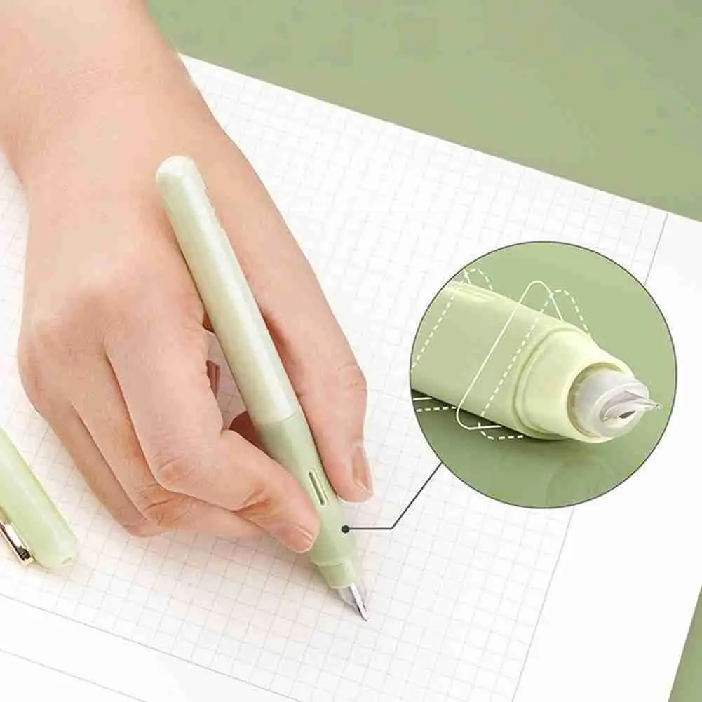 

1pcs Business Office Fountain PenTip Suit Supplies Student Stationery Nibs Erasable ForTriangle Fountain Pens Business Y9Q1