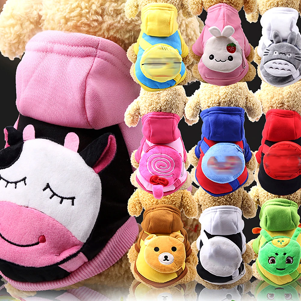 Бесплатная доставка Одежда с принтом в виде собак Щенок пальто на собаку для