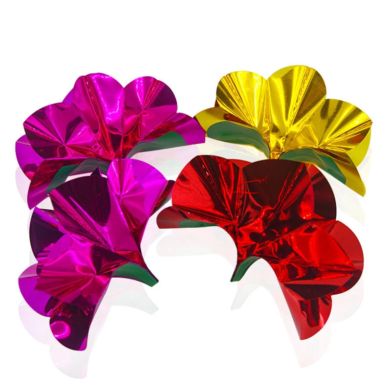 9 шт./компл. цветок из пустой руки магический трюк ПВХ блестки появляющийся