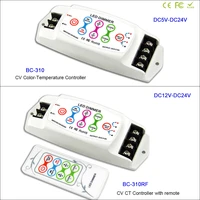 dc5v 12v 24v color temperature led strip light controller wireless remote max 8a2ch diy cold whitewarm white lamp tape dimmer