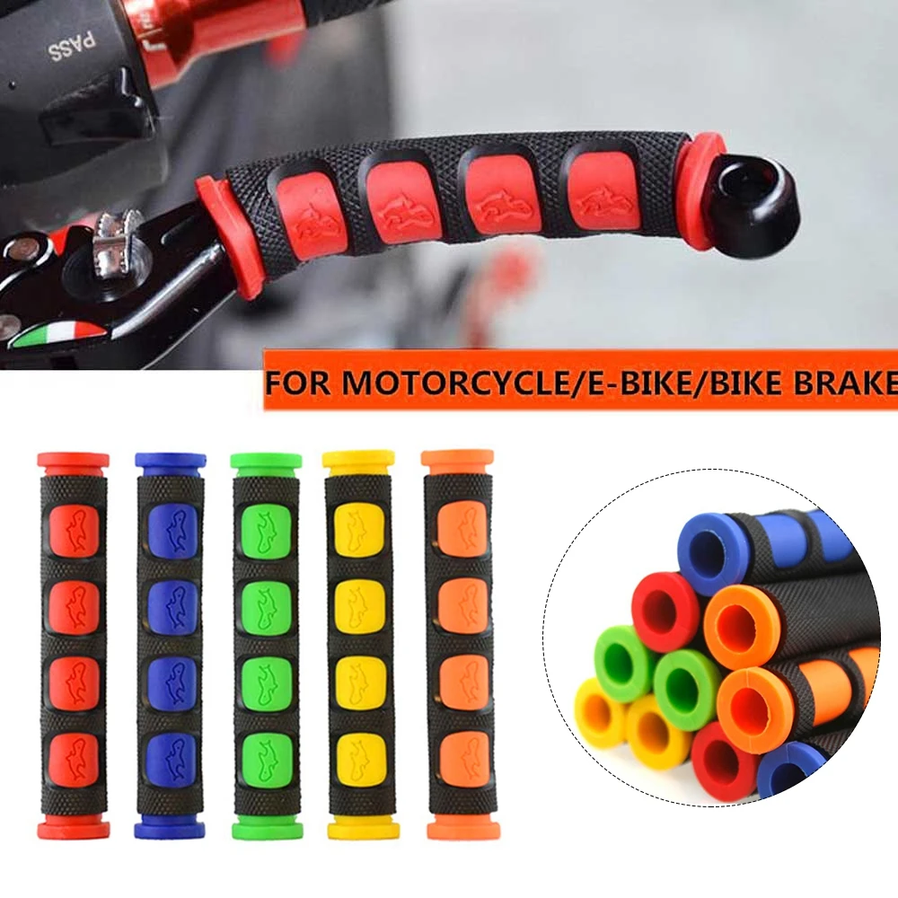 

Soft Anti-Slip Brake Handle Silicone Sleeve Motorcycle Bicycle Protection Cover Protective Gear Bicycle Handlebar Accessories