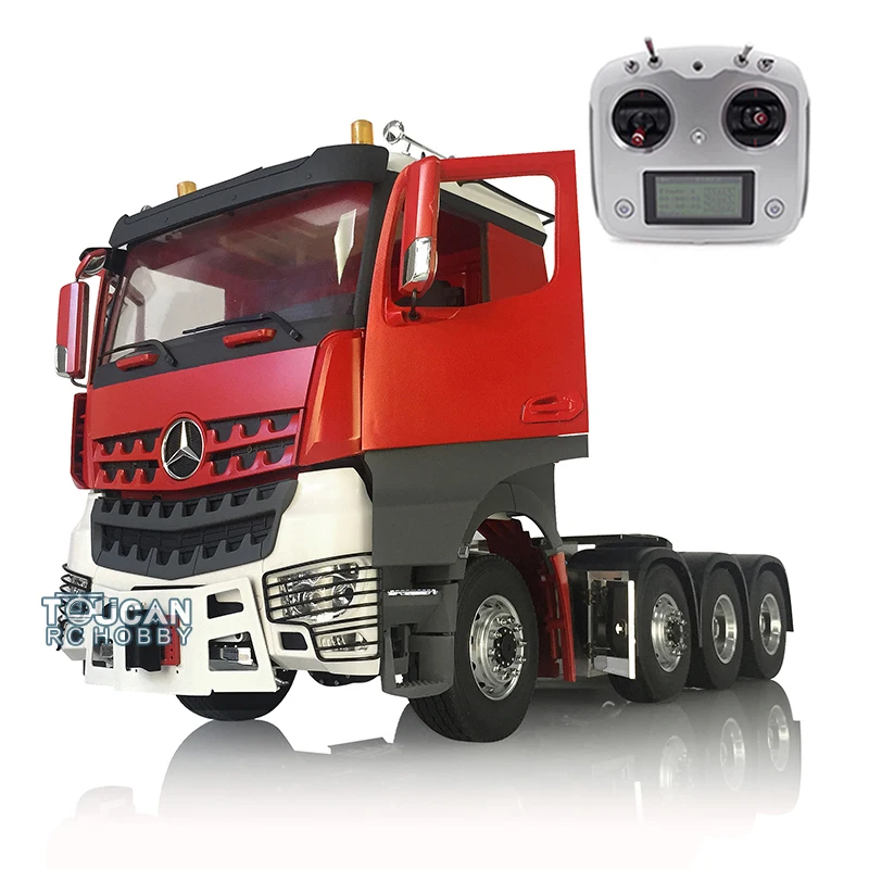 

1/14 Radio Controlled Truck LESU Metal Chassis Hercules Cabin Radio Roof Light for Benz RC Tractor TAMIYA Trailer THZH0870-SMT3