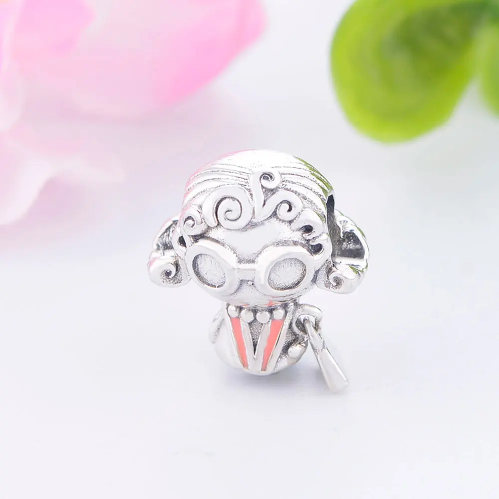 Fit Original pandora Charms Bracelet Summer Collection 925 Sterling Silver Old Lady Charm Bead DIY Jewelry Making berloques | Украшения и
