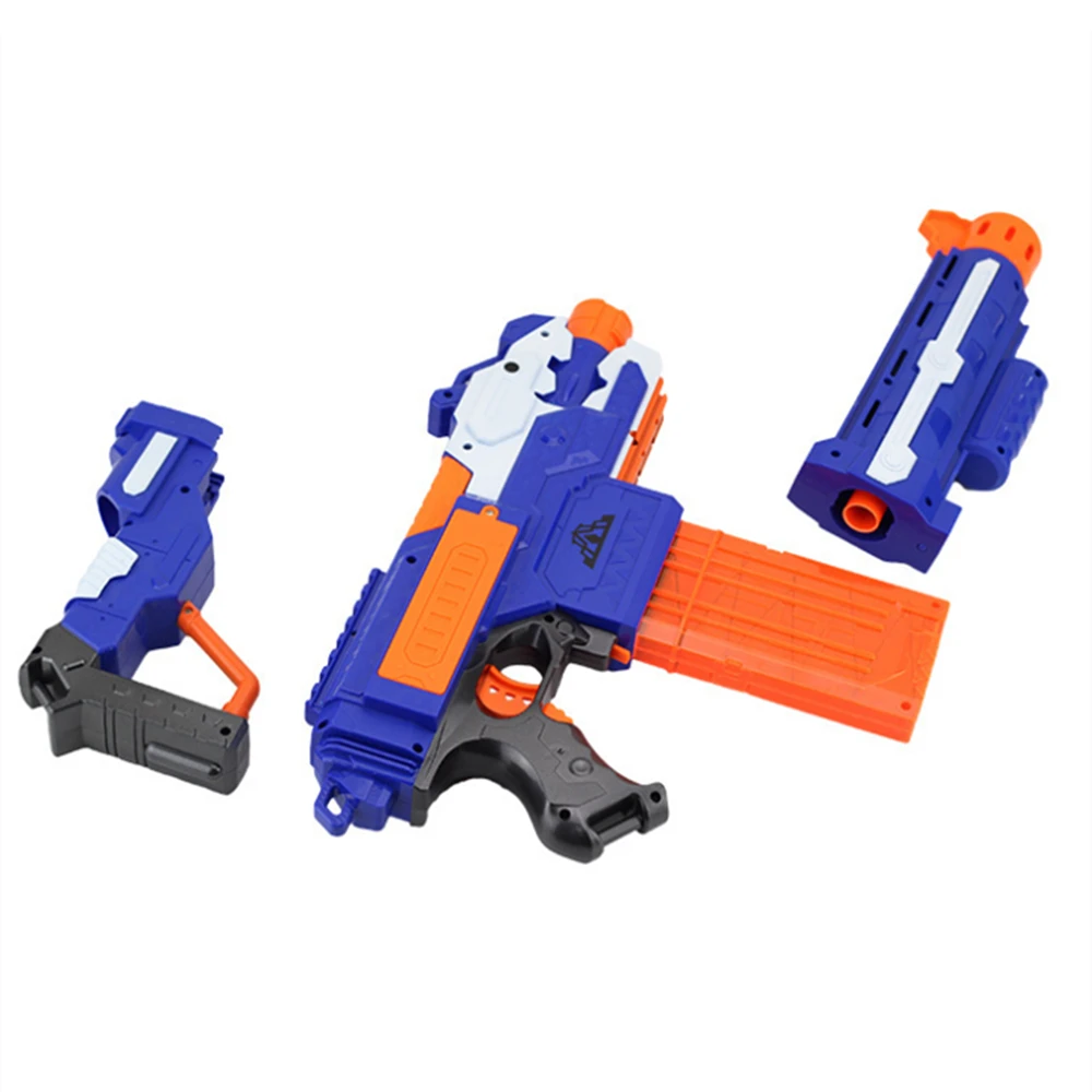 

Gun Boy Toy Electric Shooting Darts Soft Hole Head Bullets Funny Kids Game Children Birthday Gift