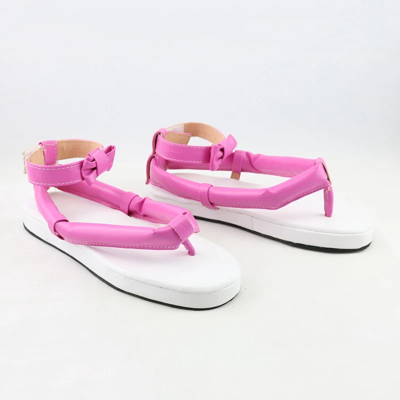 Anime Comic Demon Slayer Kimetsu no Yaiba Cosplay Shoes Kanroji Mitsuri Pink Samurai Daily Leisure | Тематическая одежда и