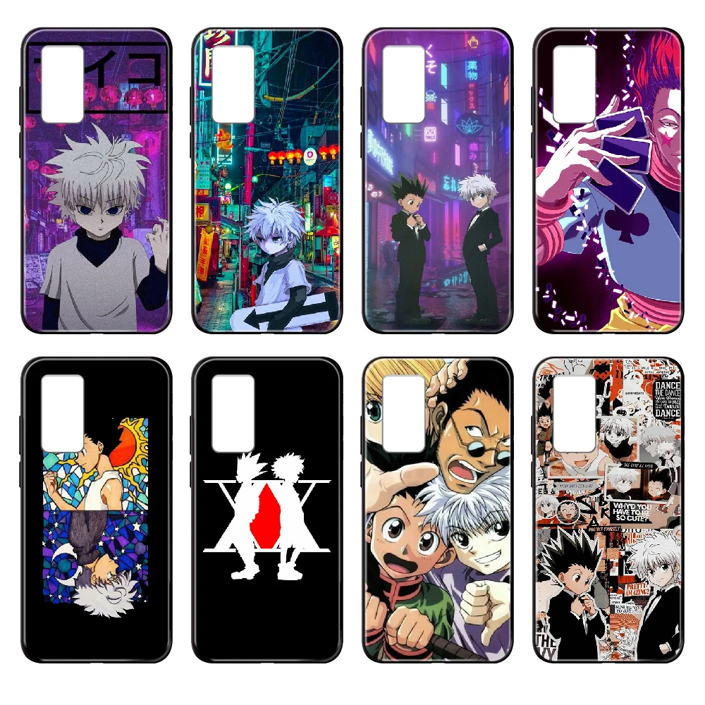 Чехол для телефона с аниме Hunter X чехол Huawei nova P Y 2 3 6 7 8 9 10 20 30 I Smart Plus Z Lite Pro II черный