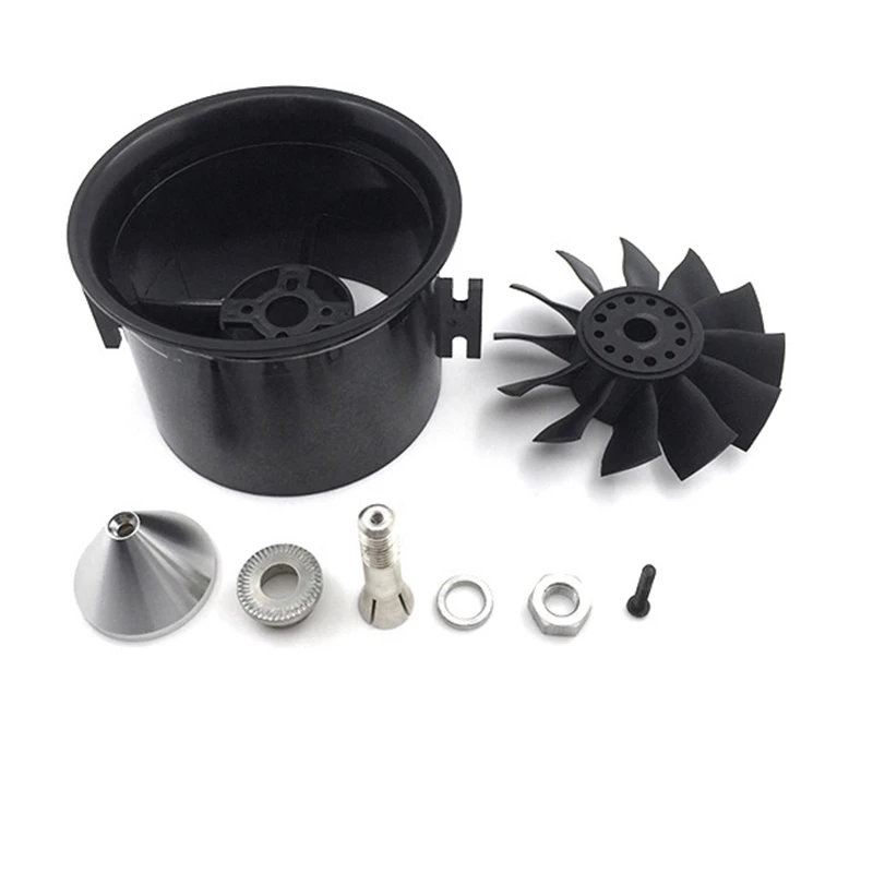 Радиоуправляемый Дрон Бесколлекторный двигатель вентилятора 70 мм 12 импеллер 4S