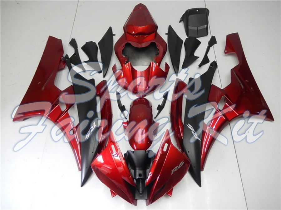 Пластиковые обтекатели для YZF R6 2006 - 2007 обтекатель 06 мотоцикла YZF600 | Автомобили и