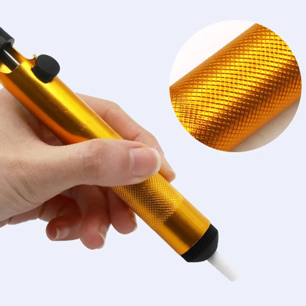 

Manual All-Aluminum Tin Sucker Suction Machine Vacuum Soldering Welding Device Good Airtightness Portable Tin Sucker Weld Tools
