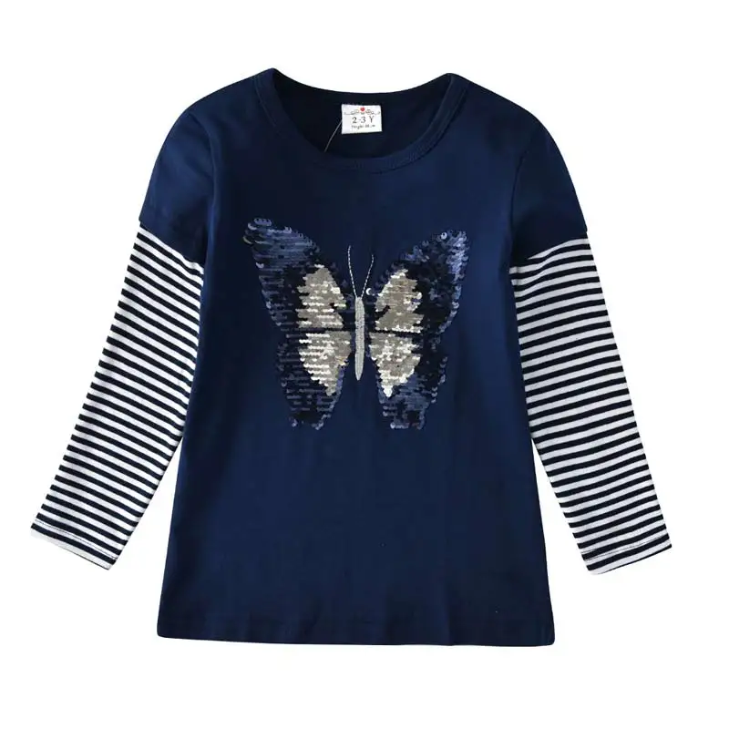 Комплекты одежды для девочек DXTON детская зимняя футболка с длинным рукавом и