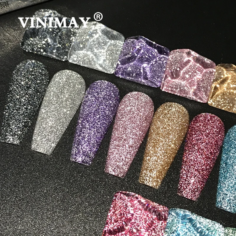 VINIMAY 2021 новый взрыв Алмазный Блестящий Гель-лак для ногтей Кристалл бриллиант Bundi