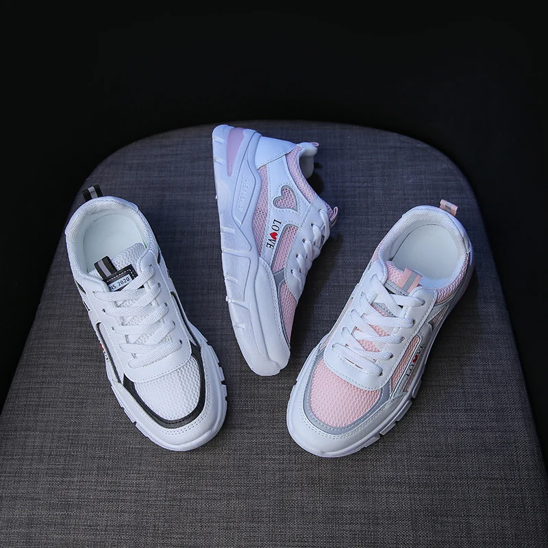 

Daddy shoes women's 2021 spring new net red leisure running shoes women's love little white shoes fashion