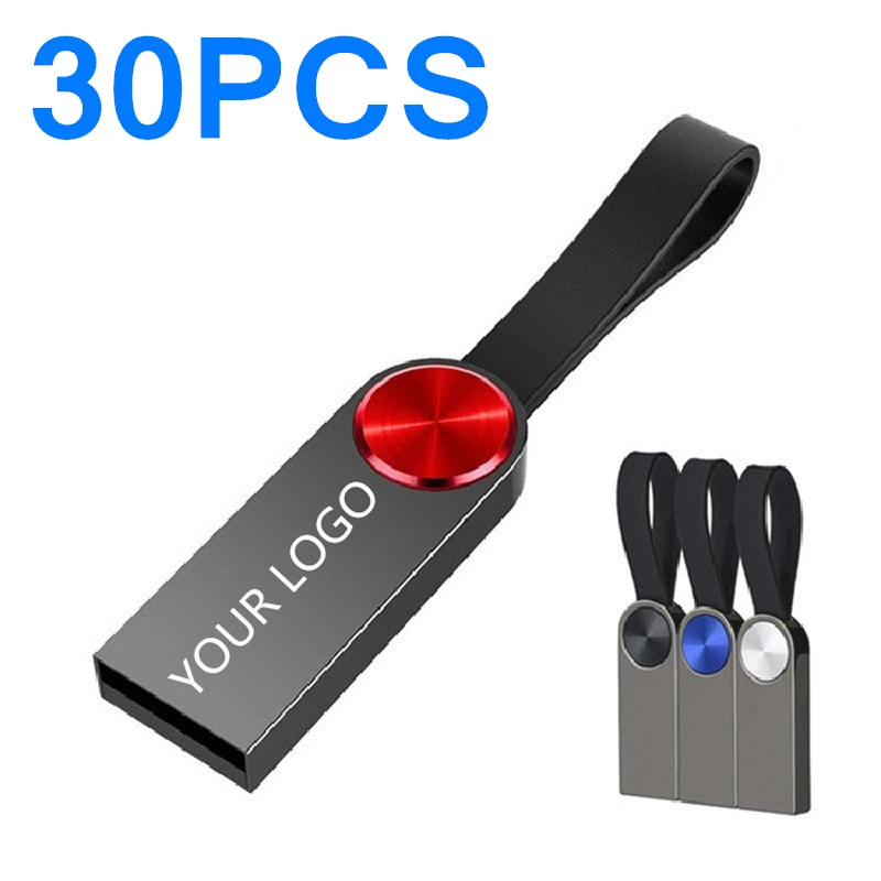 Горячие Мини металлический USB флеш-накопитель 3 0 30 шт 16 Гб оперативной памяти 32