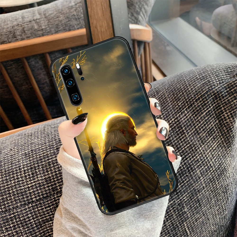 

Witchers Phone Case For Huawei P Mate 10 20 30 40 Lite Pro smart Z 2019 nova 5t black Cell Pretty Prime 3D Cover Soft Bumper