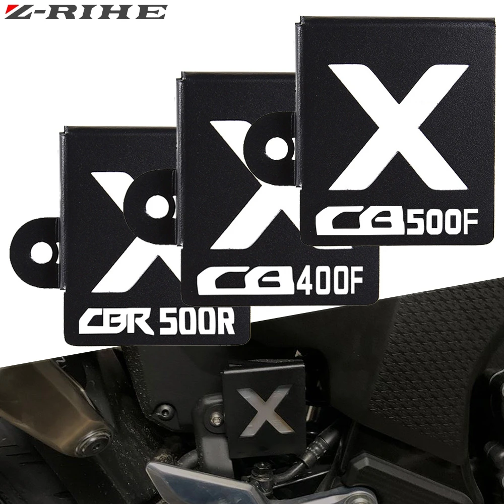 

Motorcycle Rear Brake Fluid Reservoir Cover Protective Gurad For Honda CB500X CBR500R CB500F CB 500X 500F 400X 400F CB400X 400F