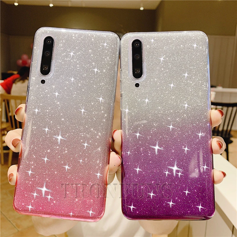 Блестящий силиконовый чехол для Samsung Galaxy A50 A30 A70 A20 A20E A10 A40 A60 A80 A90 2019 M10 M20 M30 M40 мягкий
