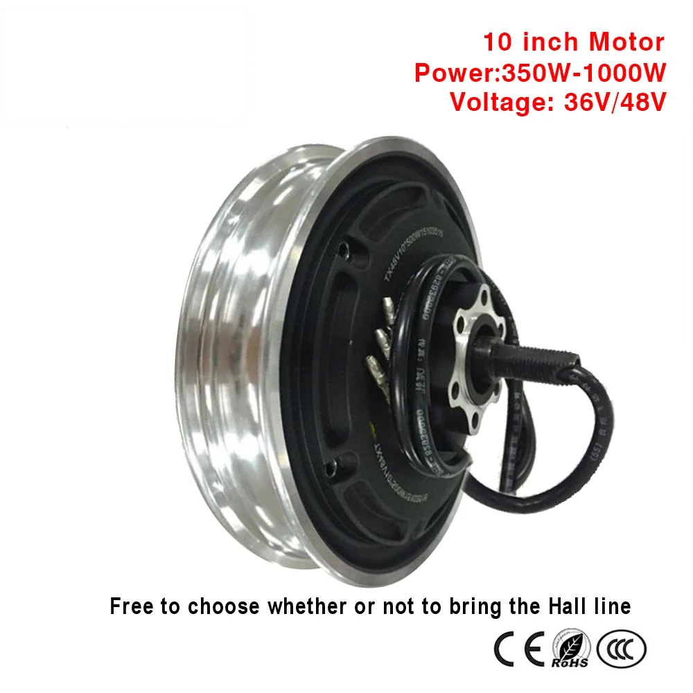 10 дюймовый интегрированный двигатель e велосипед мотор колеса bicicleta electrica 36V48V350W500W