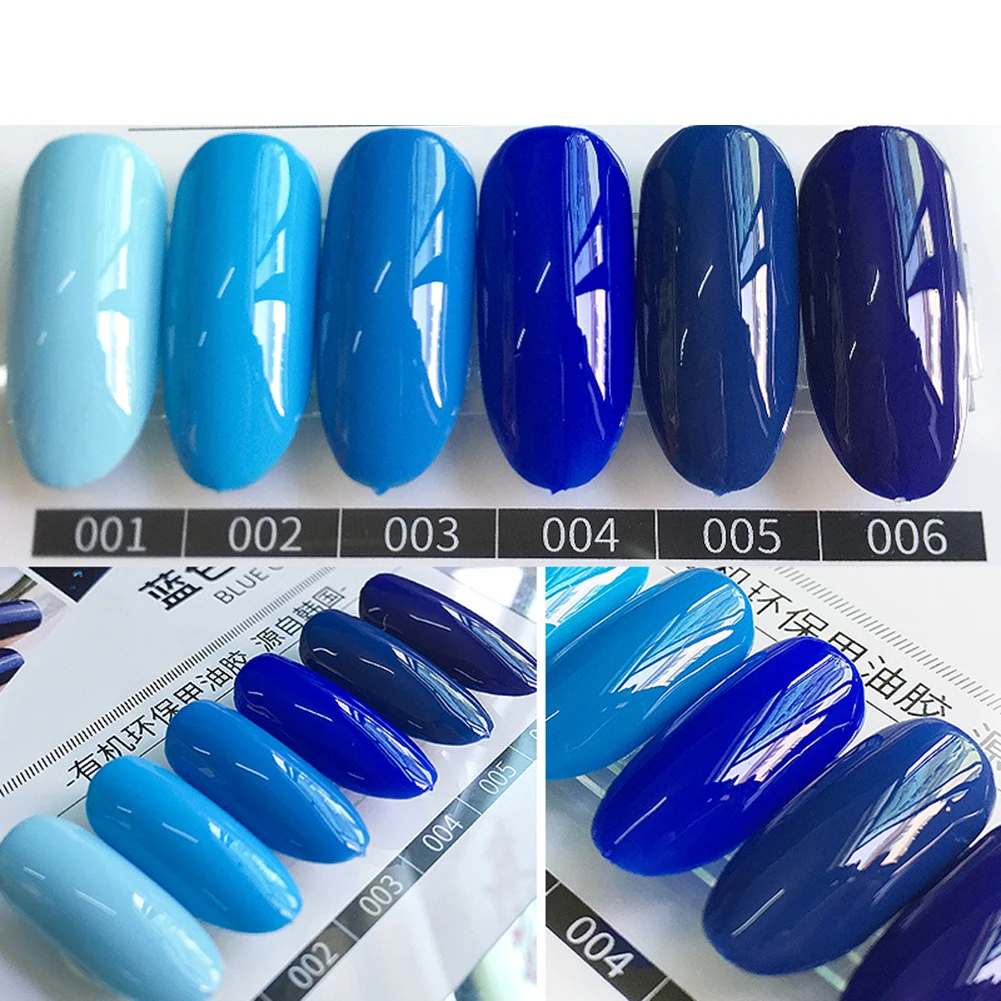 15 мл Ocean Sea Blue Series долговечный УФ светодиодный Гель лак для ногтей|Гель ногтей| |