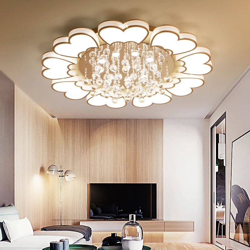 Simple Postmodern Nordic Creative Living Room Lighting LED Main Bedroom Warm Romantic Individual Suction Roof Lamp | Лампы и освещение